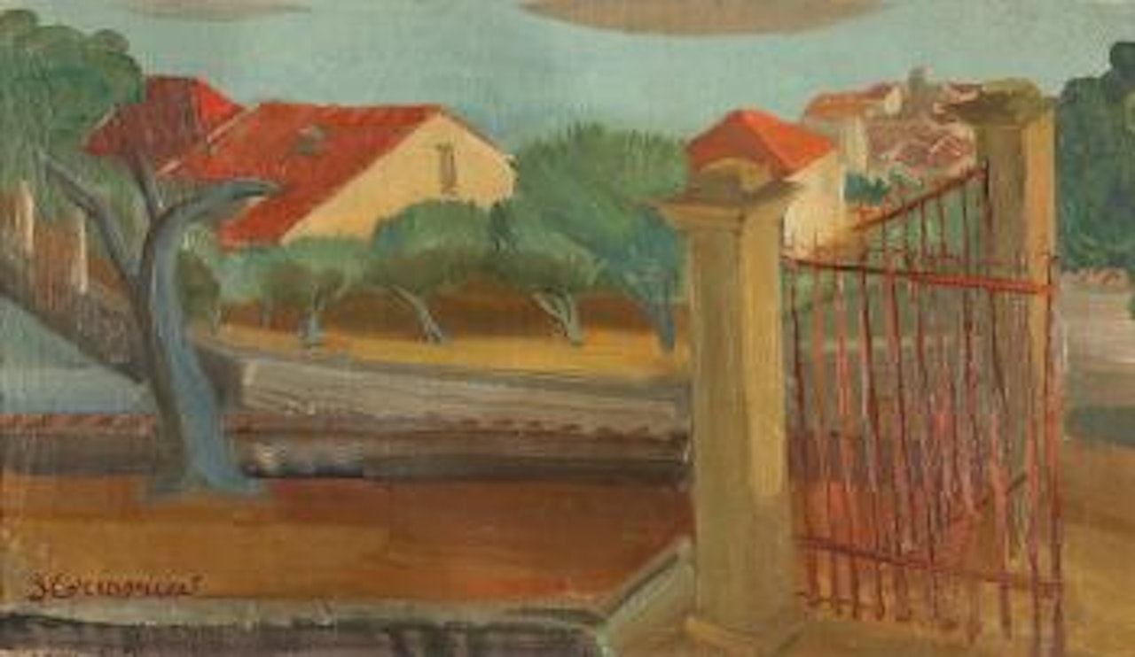 Cagnes-sur-Mer by Boris Grigoriev