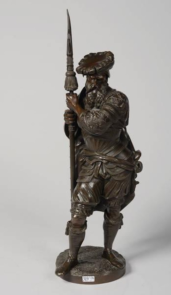 Hallebardier by Albert-Ernest Carrier-Belleuse