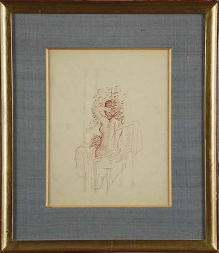 La femme à la toilette by Pierre Bonnard