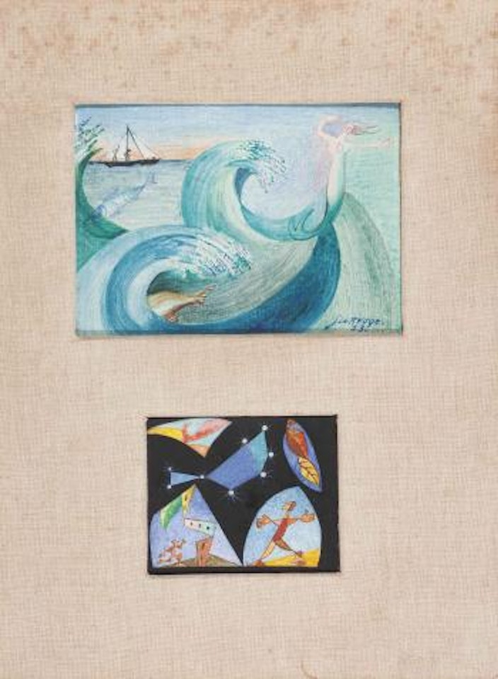 Marine. Paysage cosmique by Leopold Survage