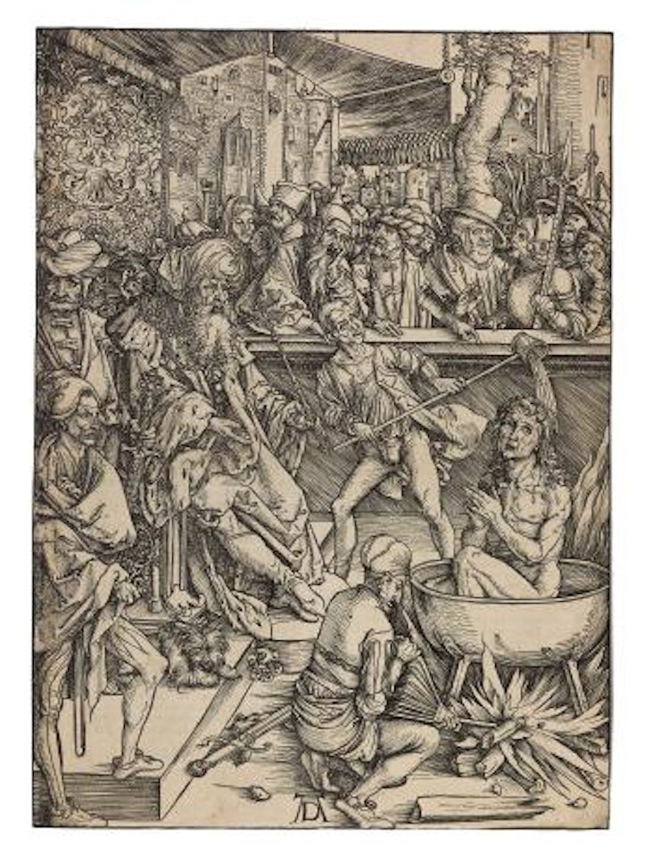 Apokalypse: Die Marter des Evangelisten Johannes by Albrecht Dürer