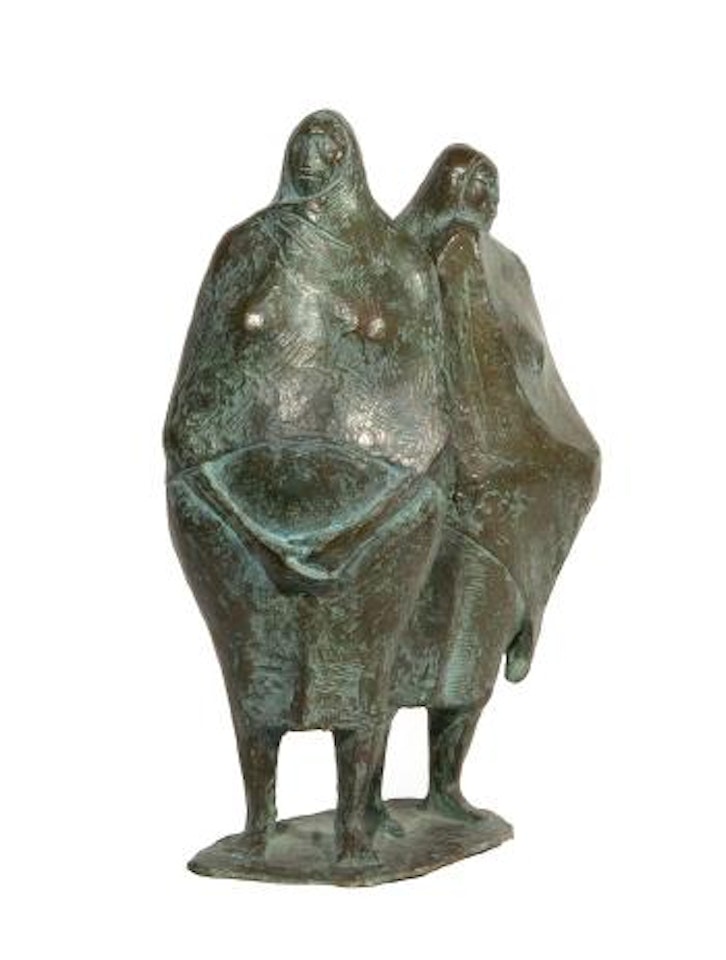 Dos Mujeres de Pie by Francisco Zuñiga