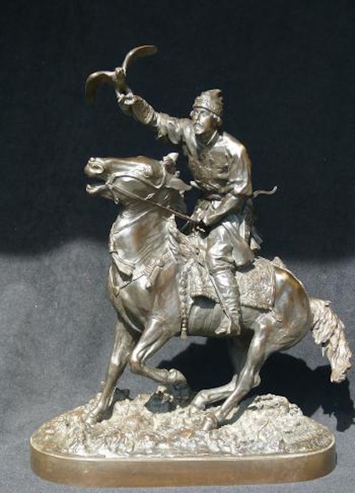 Falconer by Eugene Alexandrovic Lanceray