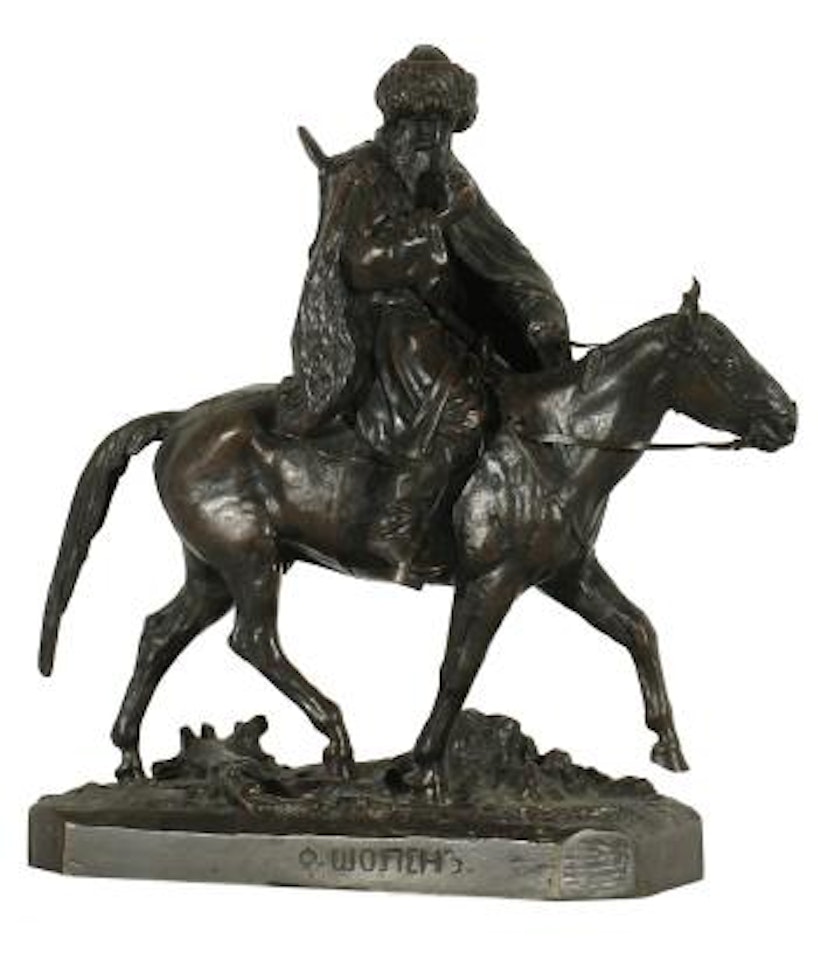 The Smoking Circassian by Eugene Alexandrovic Lanceray