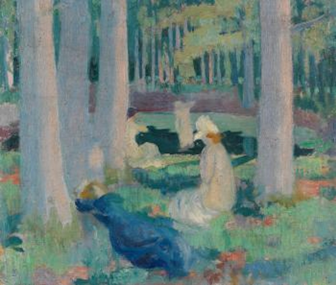 Dans la Forêt (Baignade à la Mare aux Canes) by Maurice Denis