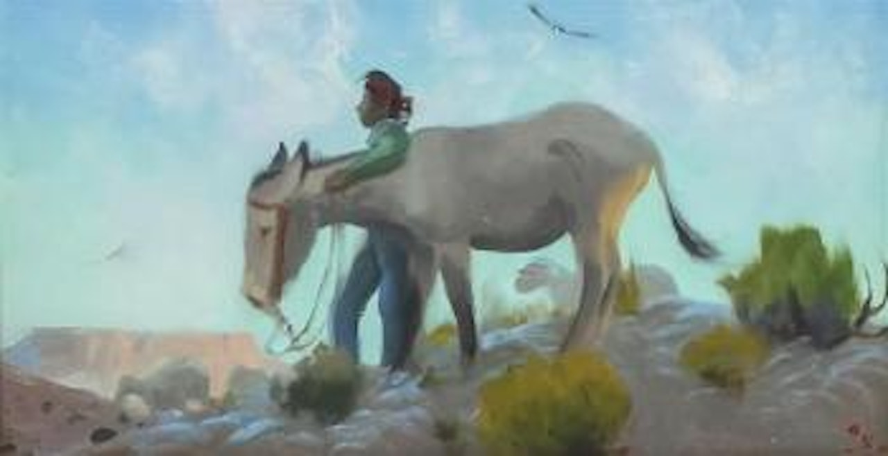 The Shepherd by Gerard Curtis Delano