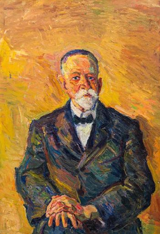 Bildnis Heinrich Benesch I by Herbert Boeckl
