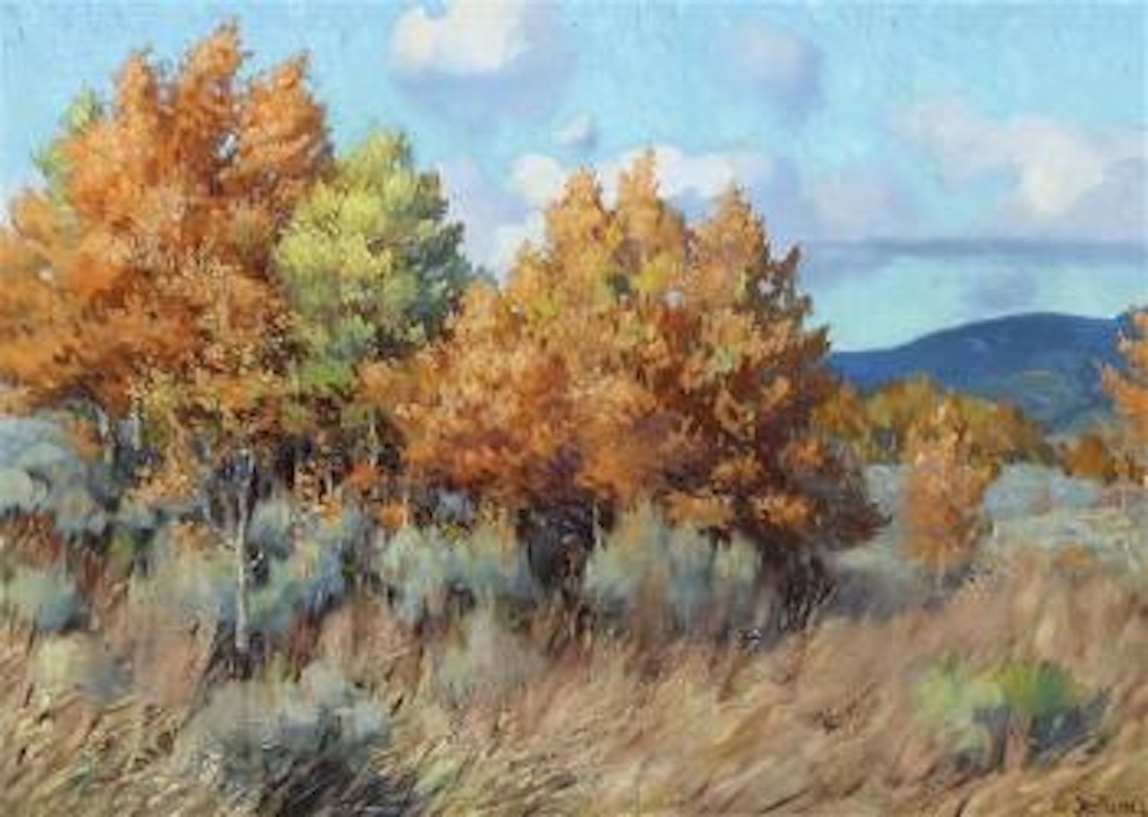 Autumn Day, Summit County Colorado by Gerard Curtis Delano