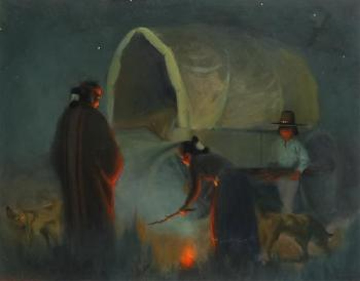 Wood Smoke by Gerard Curtis Delano