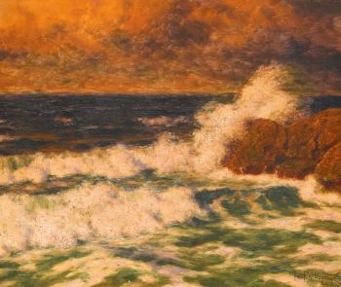 Seascape by Ivan Fedorovich Choultse