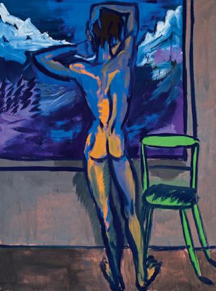 Ich Find Dich Geil I (Aussicht) by Rainer Fetting