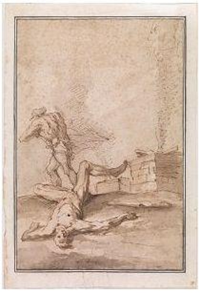 L'Uccisione di Abele by Gaspare Diziani