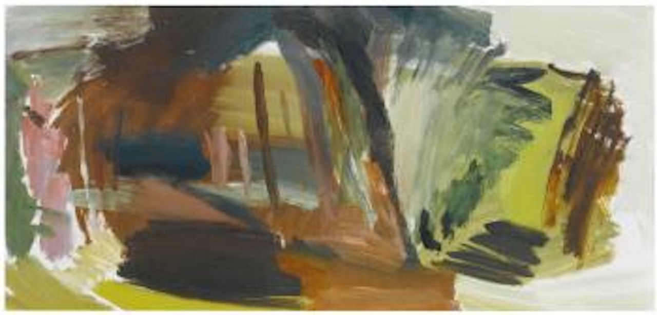 Dark Firwood Ride by Ivon Hitchens