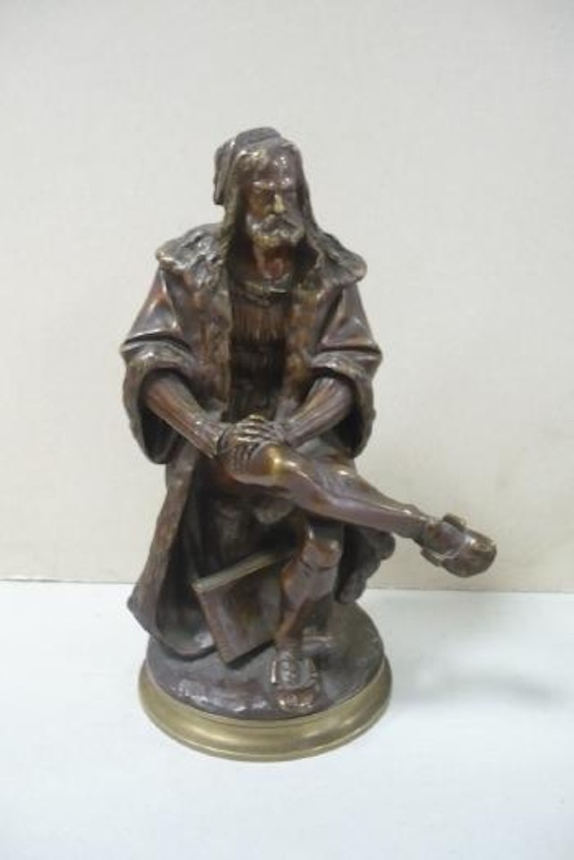 Albert Dürer assis by Albert-Ernest Carrier-Belleuse