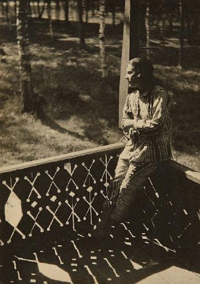 Lilja Brik Auf Der Terrasse, Puschkino by Alexander Rodchenko