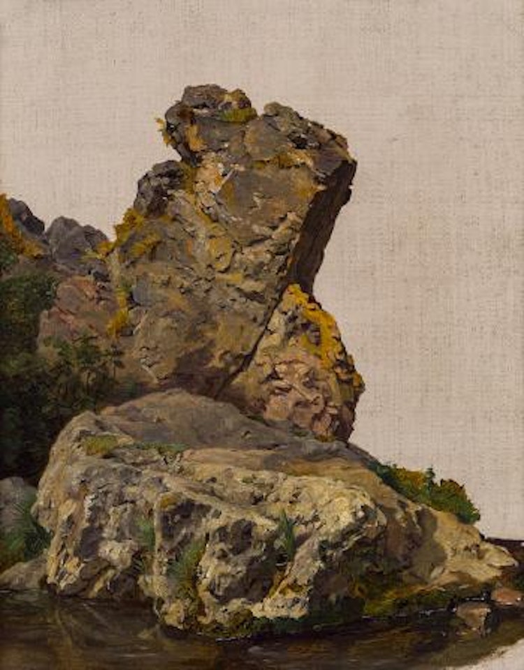 Felspartie by Ferdinand Georg Waldmüller