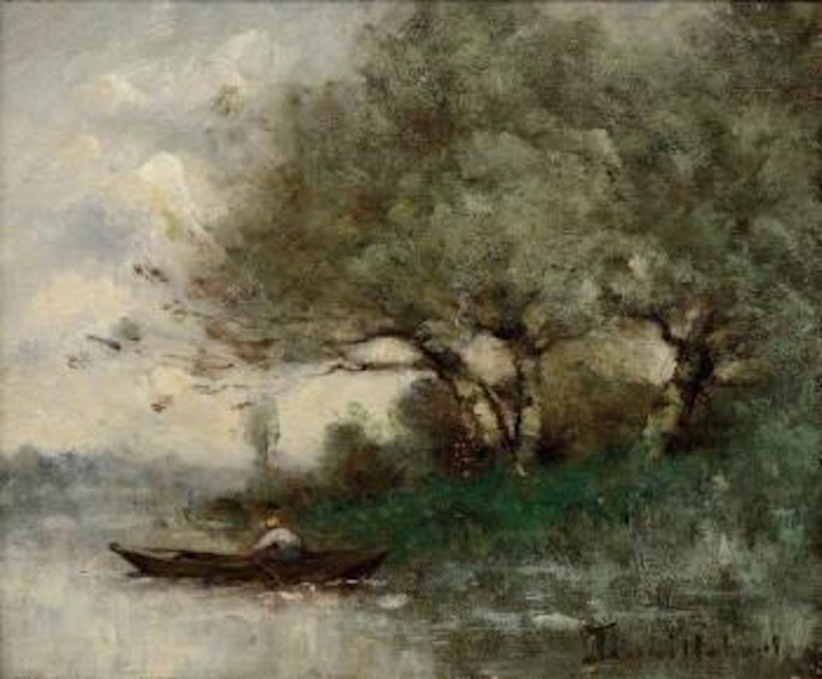 Barque by Paul Désiré Trouillebert