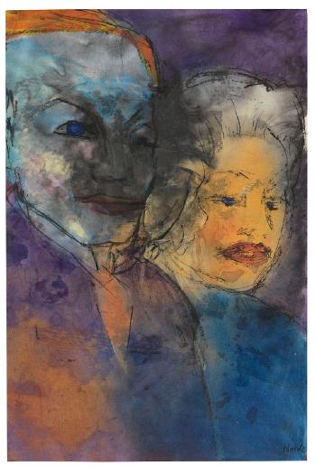 Das Paar, Phantasien by Emil Nolde