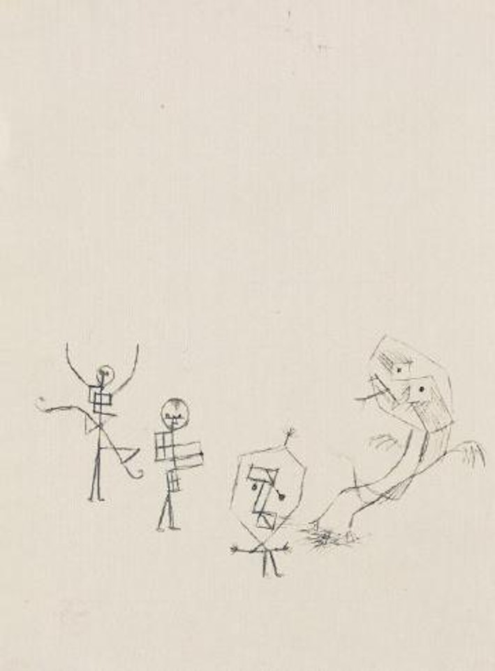 Maskenspiel by Paul Klee