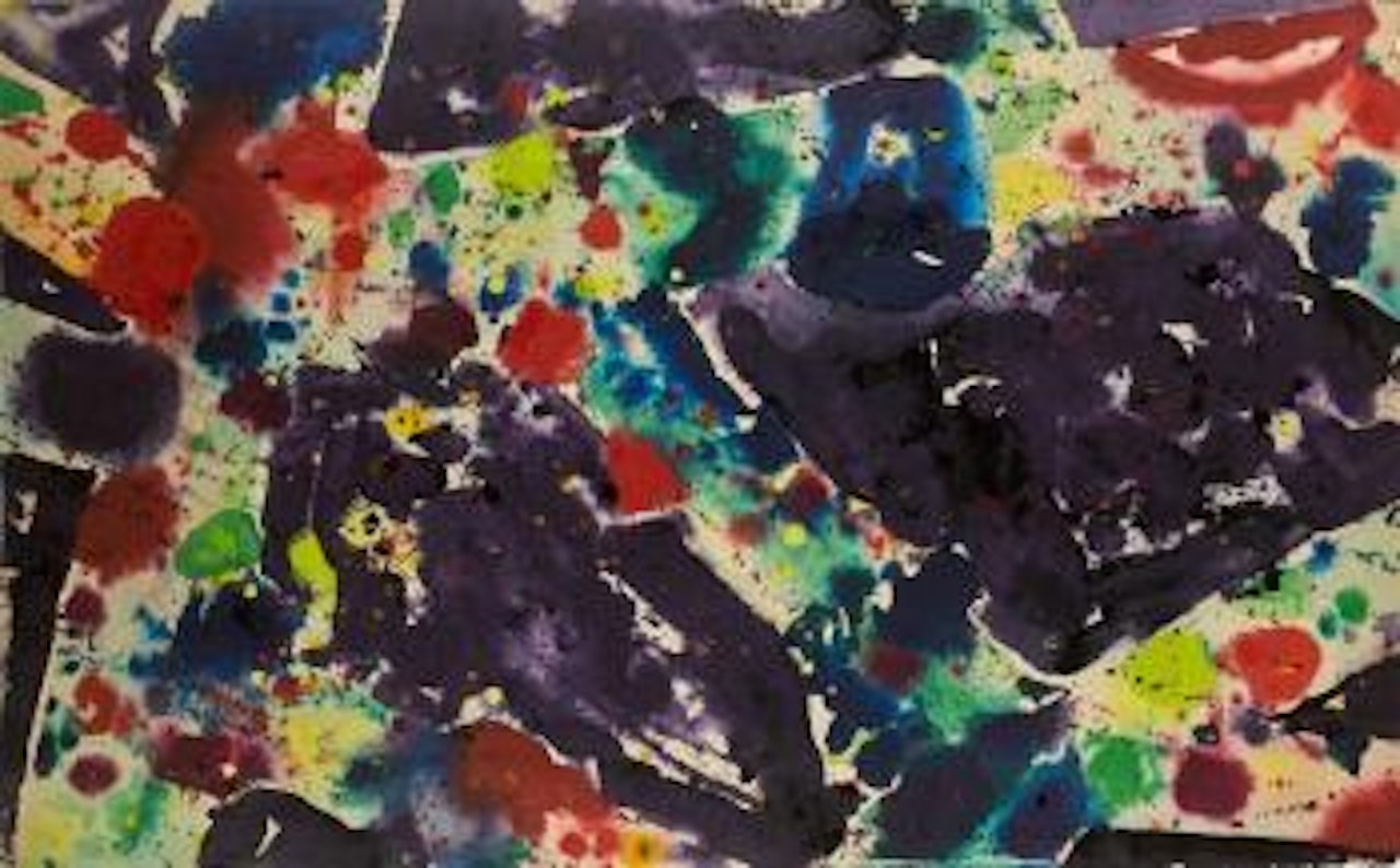 Composition by Sam Francis