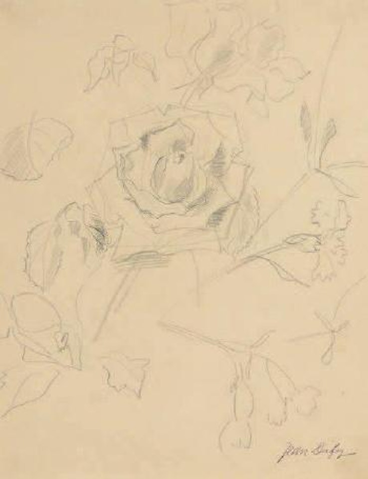 Bouquet de roses by Jean Dufy