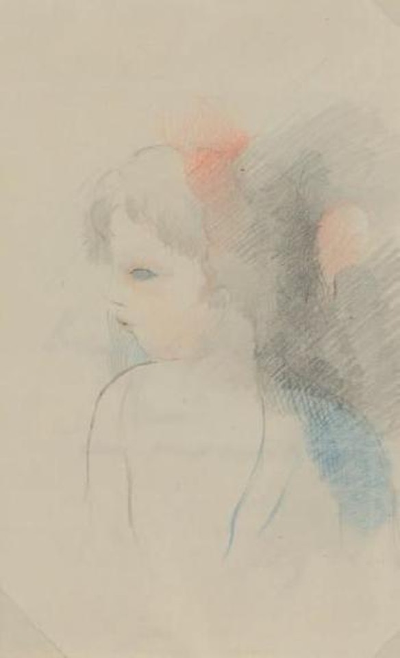 Portrait d'une jeune fille by Marie Laurencin