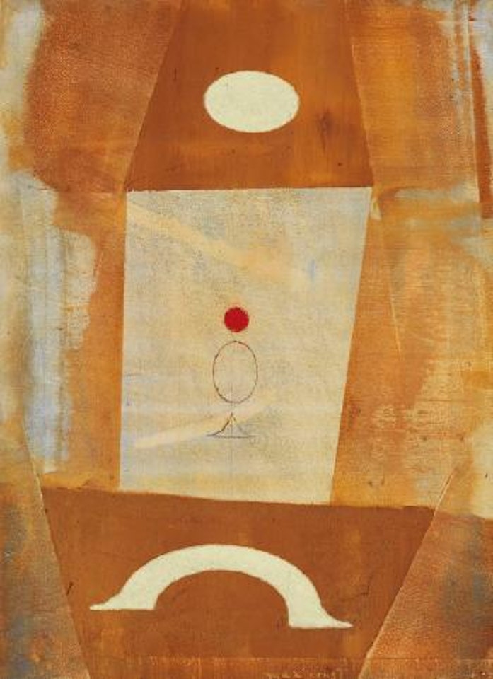 L´Oiseau devant le miroir by Max Ernst