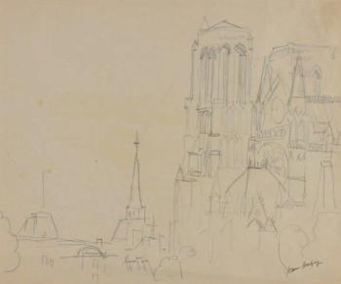 Notre Dame by Jean Dufy