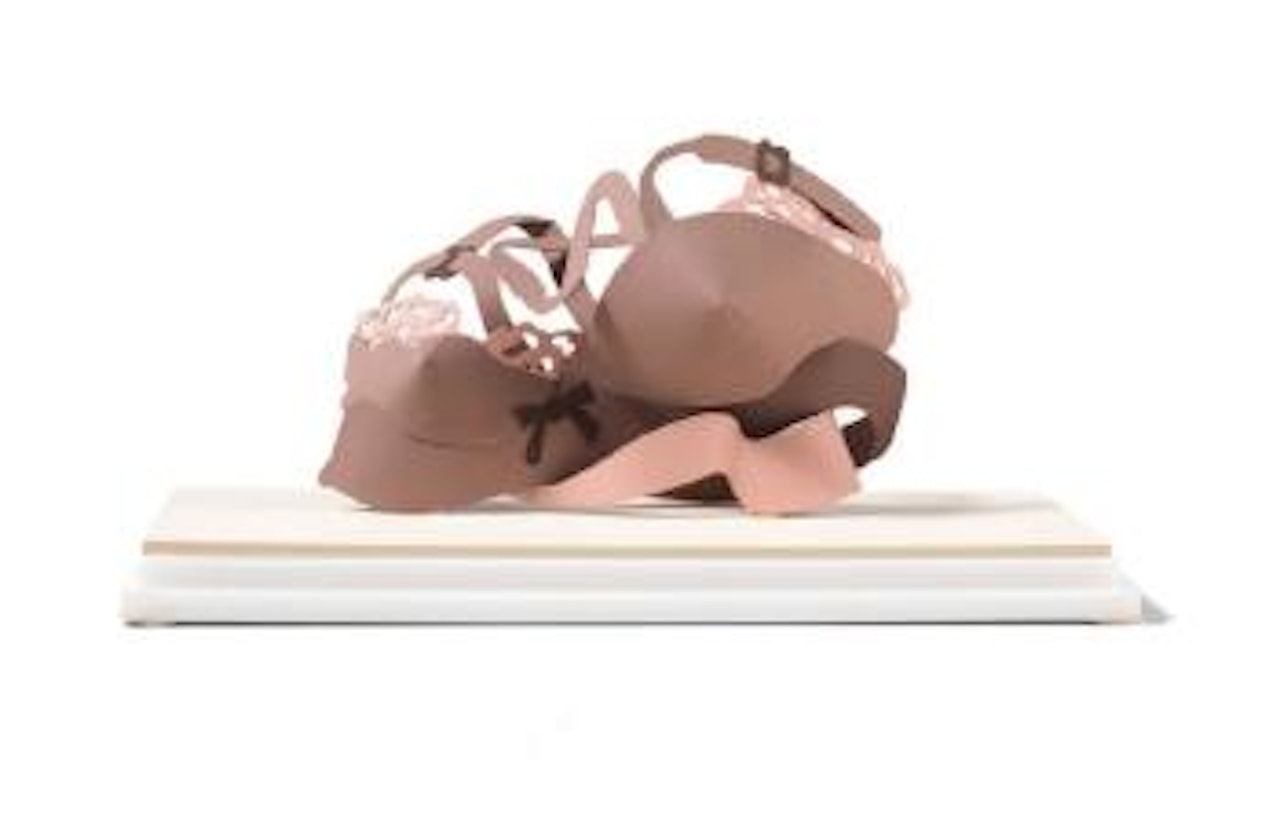 Tiny dropped bra # 29 by Tom Wesselmann