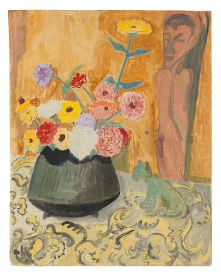 Zinnien by Erich Heckel