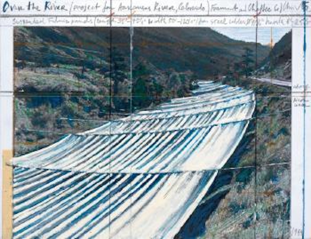 Over the river by Christo