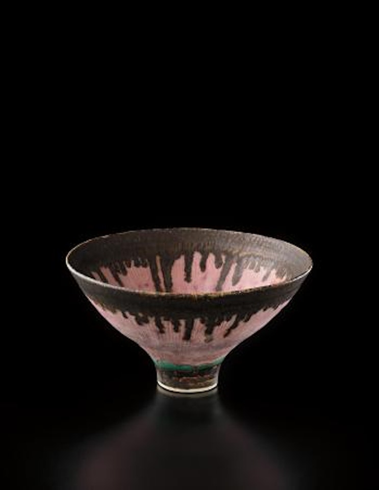 Conical bowl by Lucie Rie