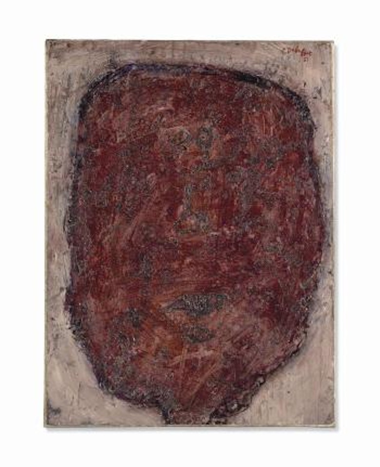 Tête de beau fruit by Jean Dubuffet