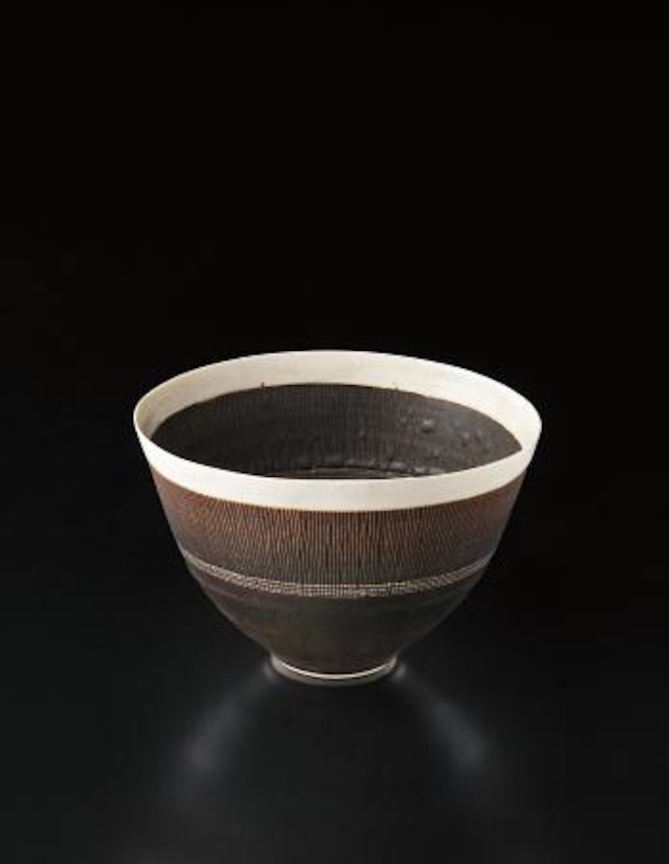 Deep bowl by Lucie Rie