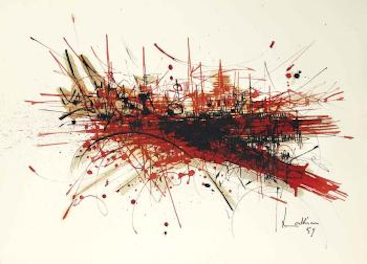 Sans titre by Georges Mathieu