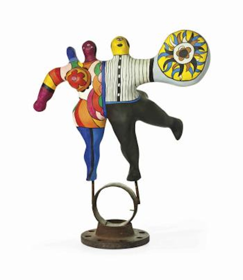 Les patineurs - couple ailé by Niki de Saint Phalle
