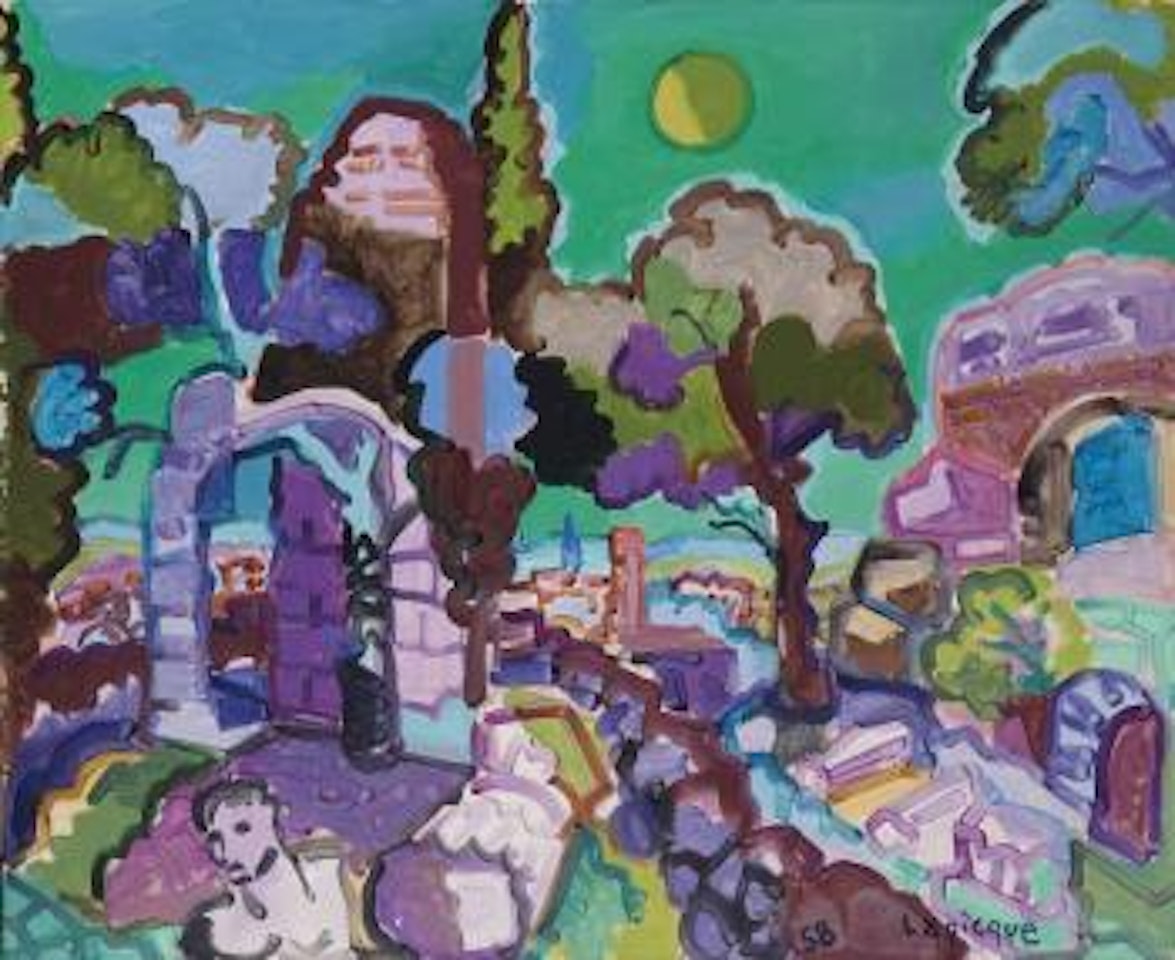 Nuit romaine by Charles Lapicque