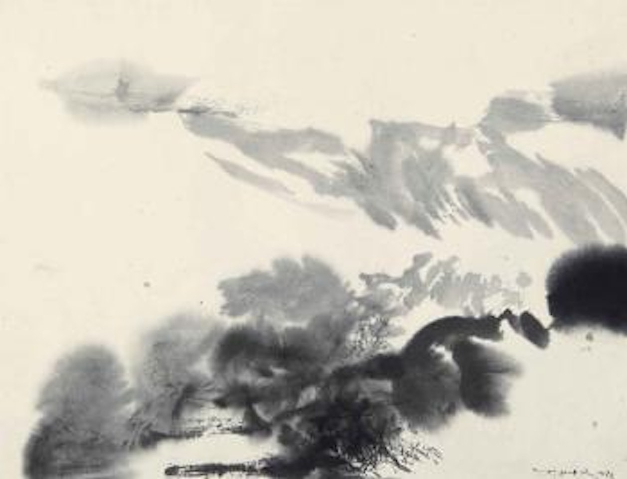 Sans titre by Zao Wou-Ki