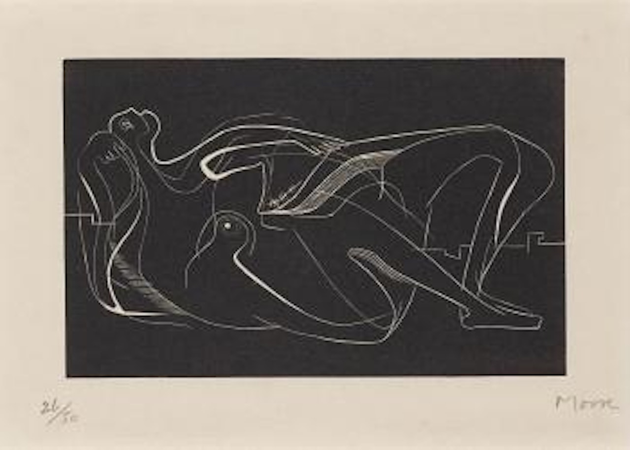 Reclining Nude by Henry Moore