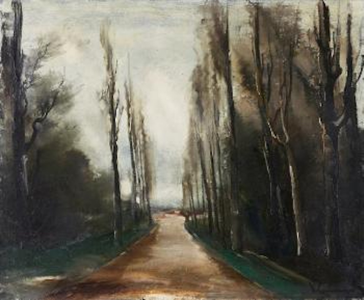 L'allée by Maurice de Vlaminck