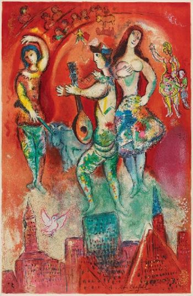 Carmen by Marc Chagall