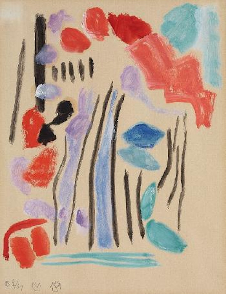 Farbkomposition by Gabriele Münter