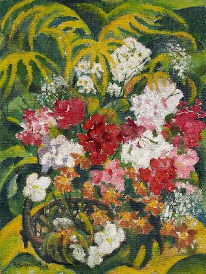 Blumenstilleben by Franz Heckendorf