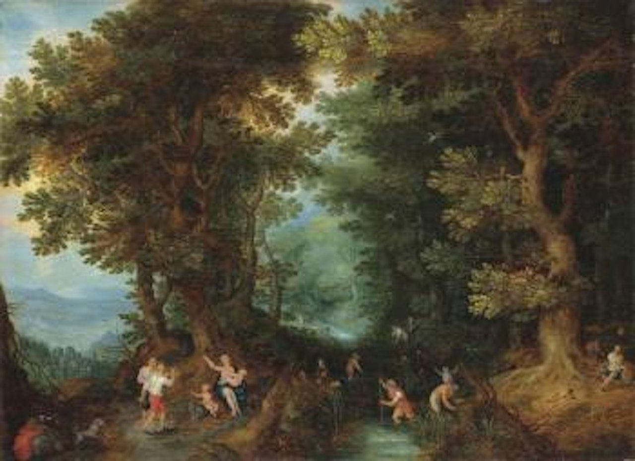 Latona turning the Lycians into Frogs by Jan Brueghel the Younger