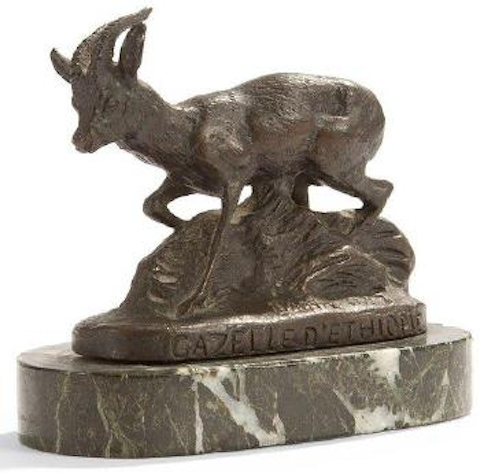 Gazelle d'Éthiopie by Antoine-Louis Barye