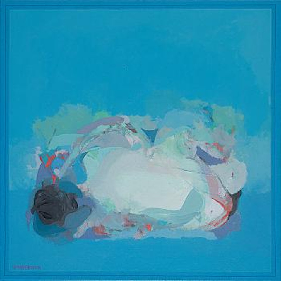 Blue Nude by Ibrahim Hussein