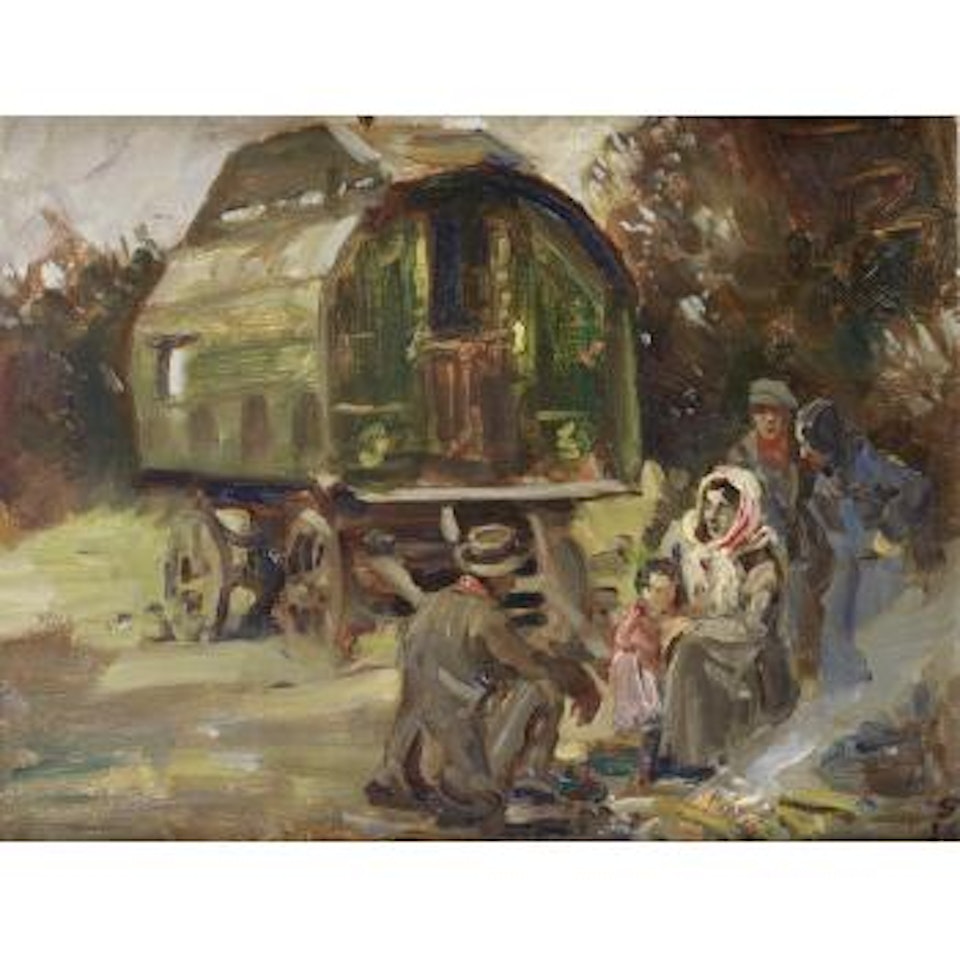 Gypsy Encampment by Edward Seago