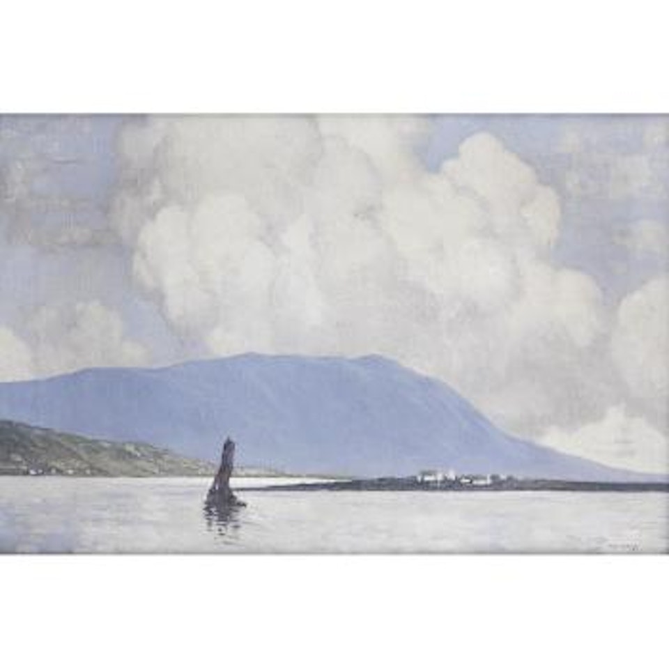 Landscape With Fishing Boat by Paul Henry
