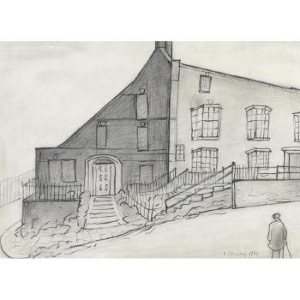 The Old Customs House by Laurence Stephen Lowry