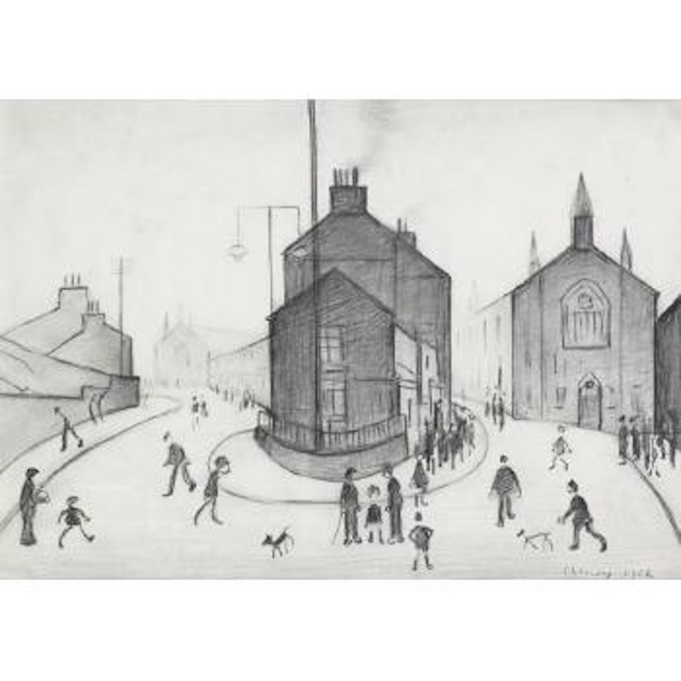 Clitheroe by Laurence Stephen Lowry
